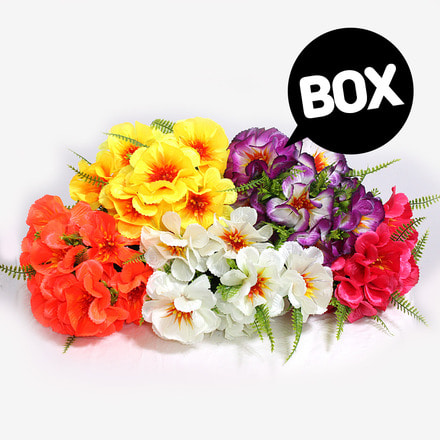 BOX판매 수련 12개 성묘 산소 꽃 납골당 조화