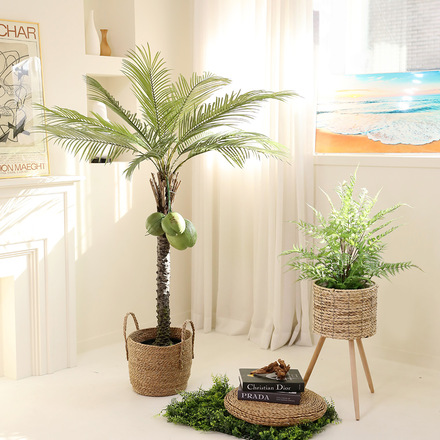 인조나무 조화나무 야자수 화분 식물 장식 리얼아레카 180cm